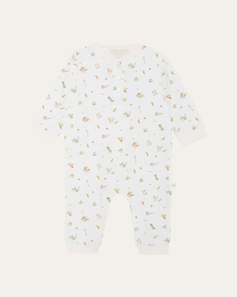 Boy's Dan Little Gardener Coverall, Size Newborn-12